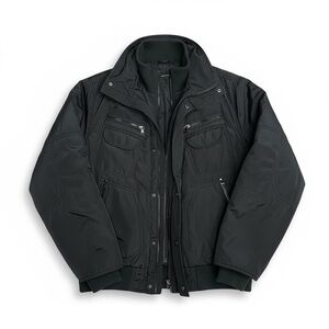 Ugo Celeste Vintage Italian Bomber Jacket - Rome Boutique